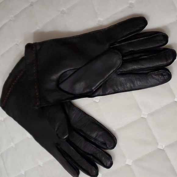 Nwot black leather glover - Picture 5 of 6